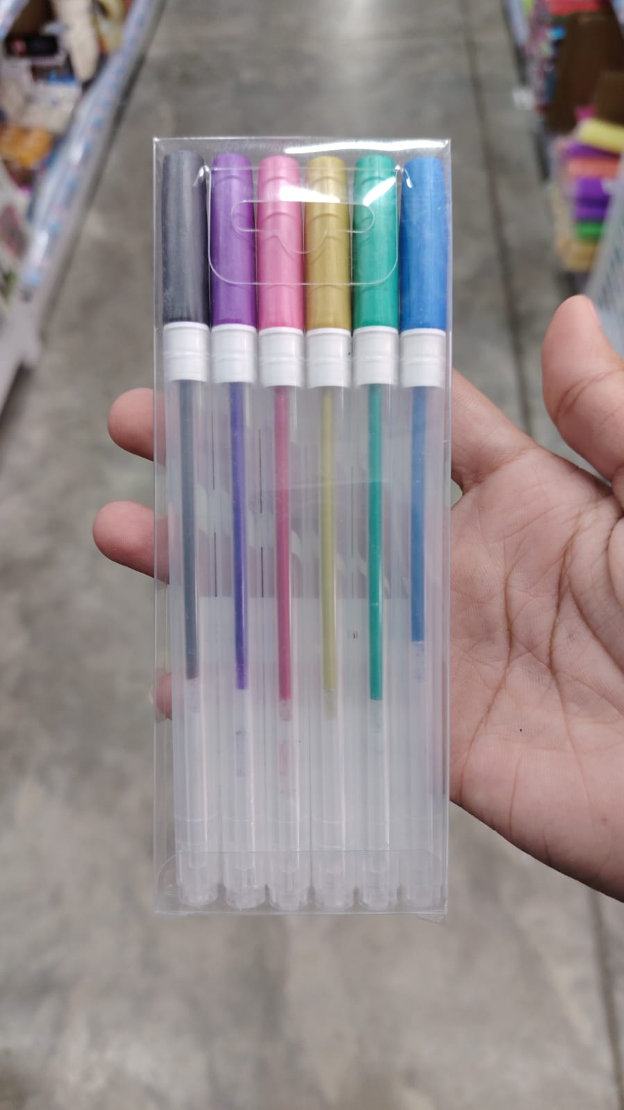 Bolígrafo fluorescentes 6pc