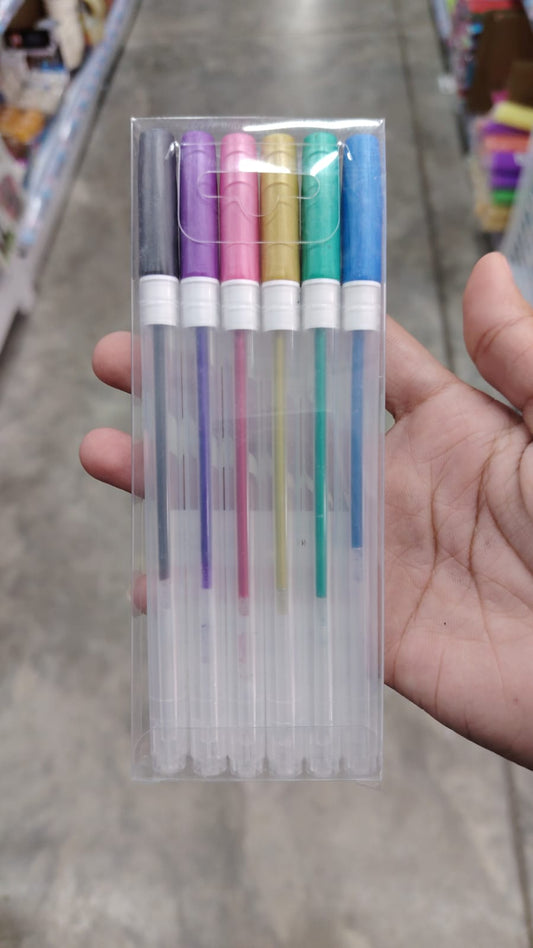 Bolígrafo fluorescentes 6pc
