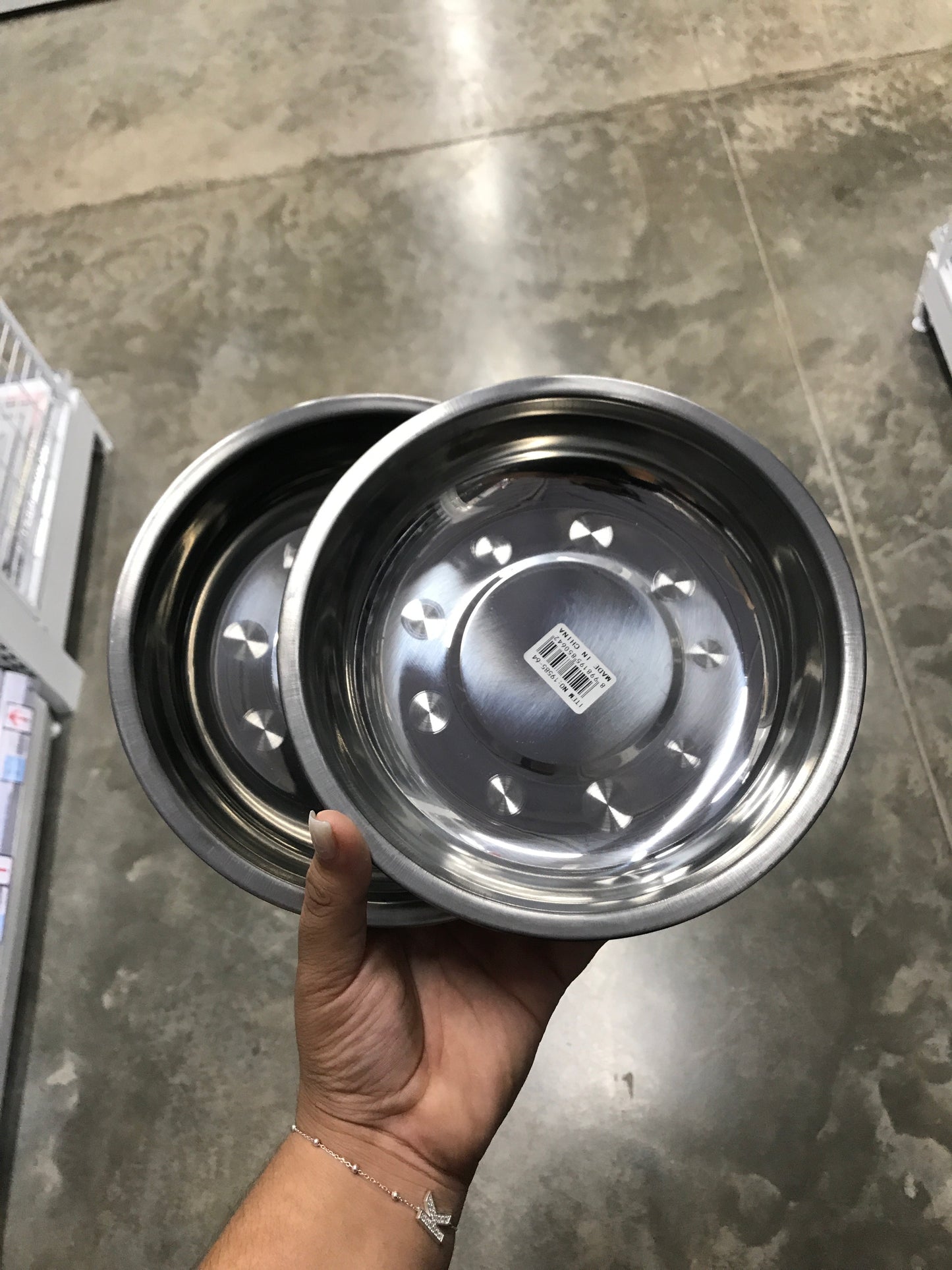 Plato Metálico Pequeño