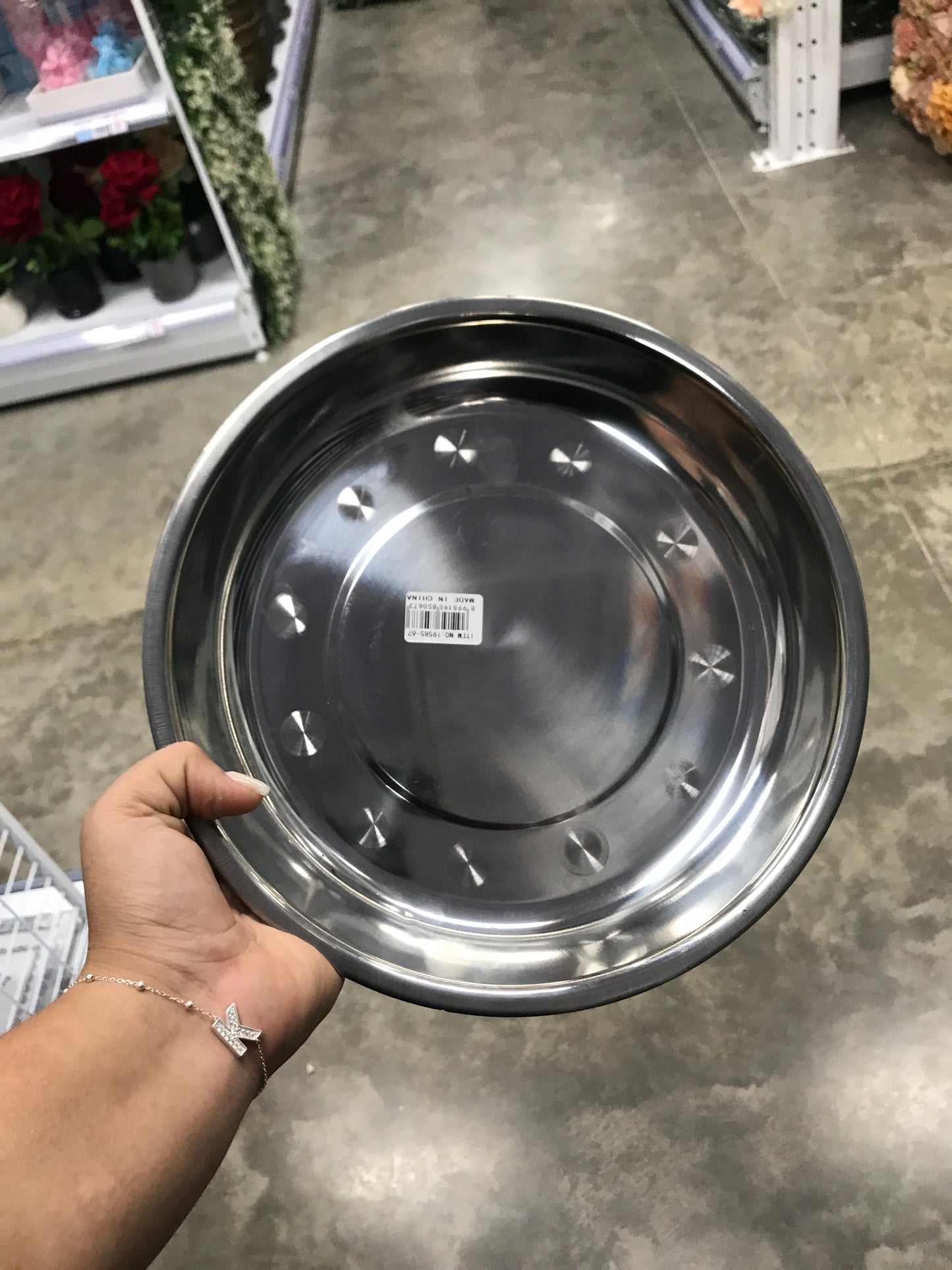 Plato Metálico Hondo