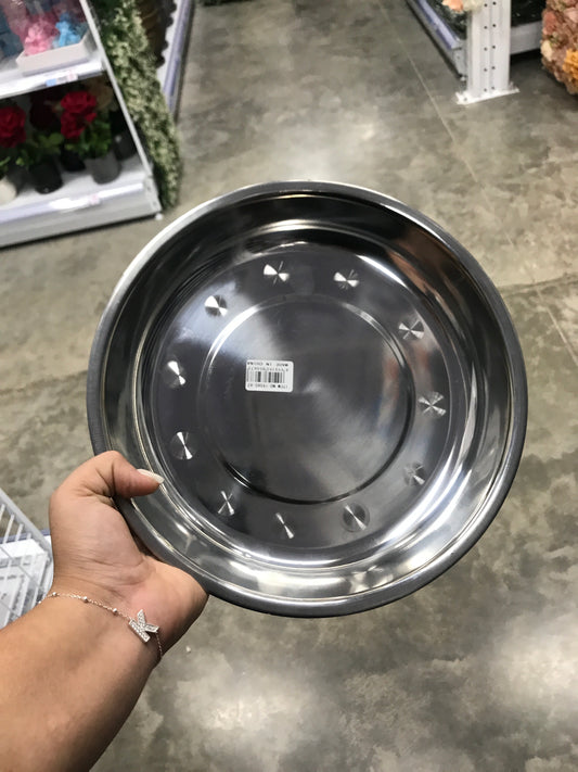 Plato Metálico Hondo