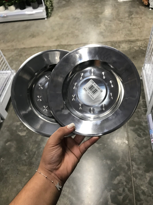 Plato Metálico Mediano