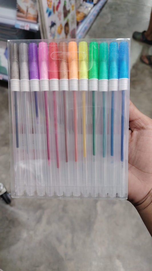 Bolígrafo fluorescentes 12 pcs