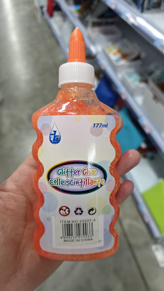 Pegamento con.escarcha