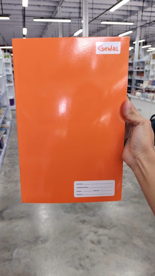 Genial único largo s/f 400 páginas