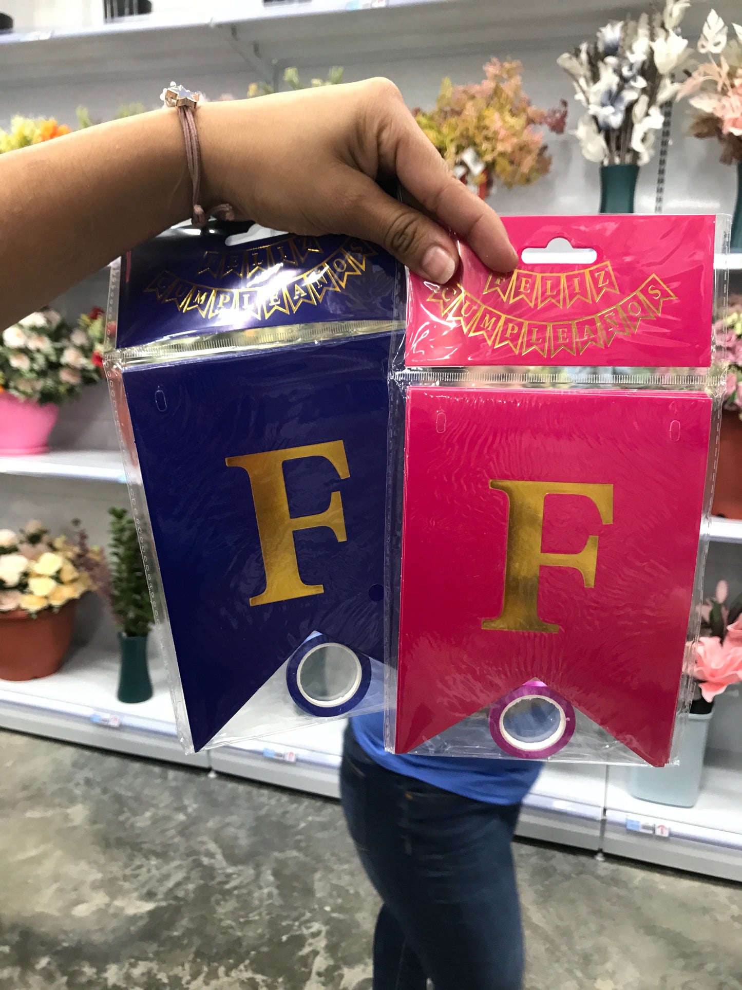 Banderín/papel/feliz cumpleaños