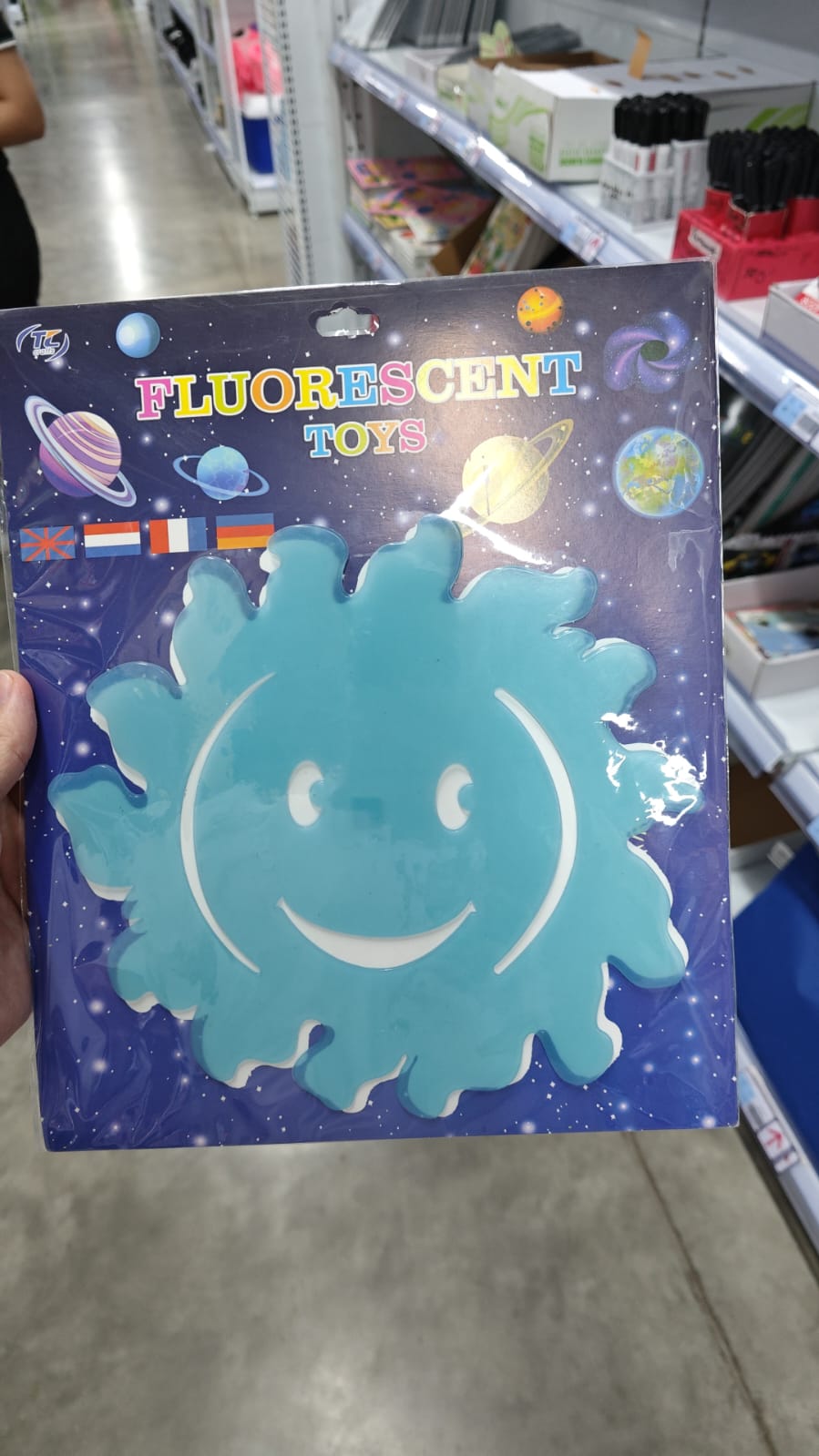 Pegatinas luminosas
