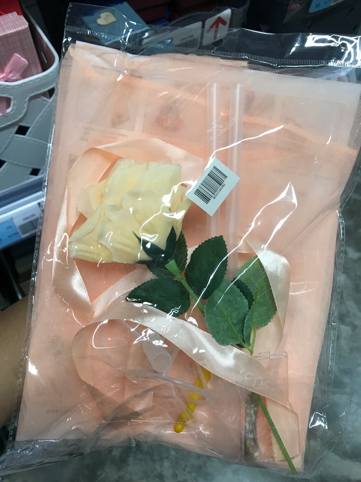 Globo corazón con luces