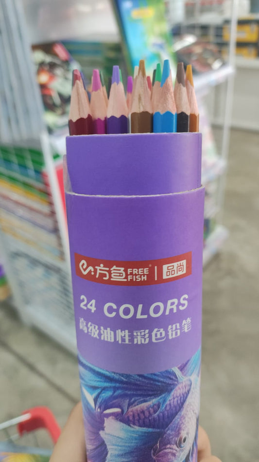 Marcadores a base de aceite 24\PC