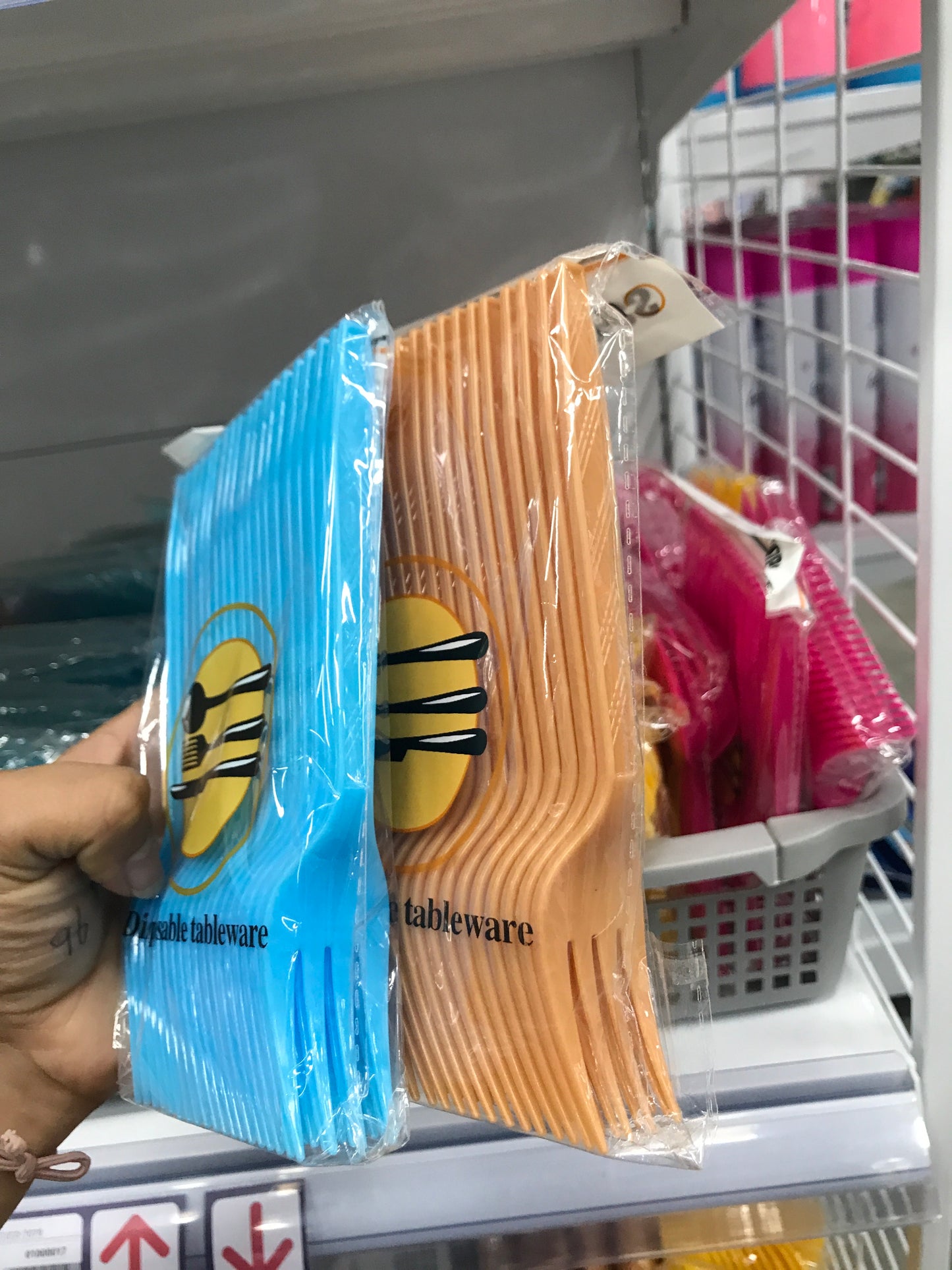Cubiertos de plástico