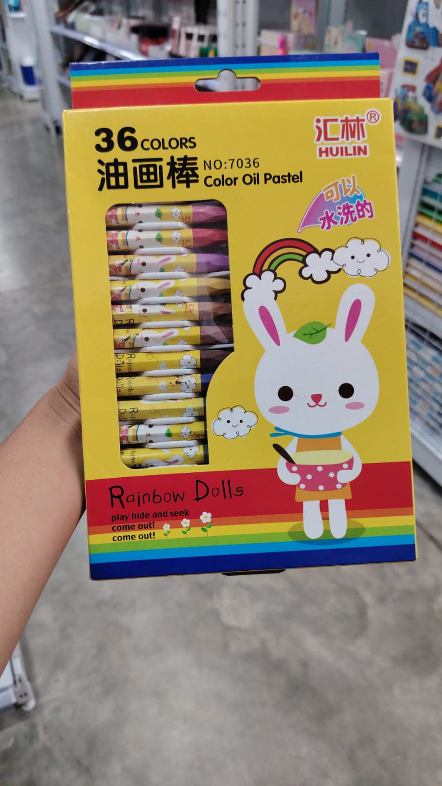 Crayola pastel 36 pcs