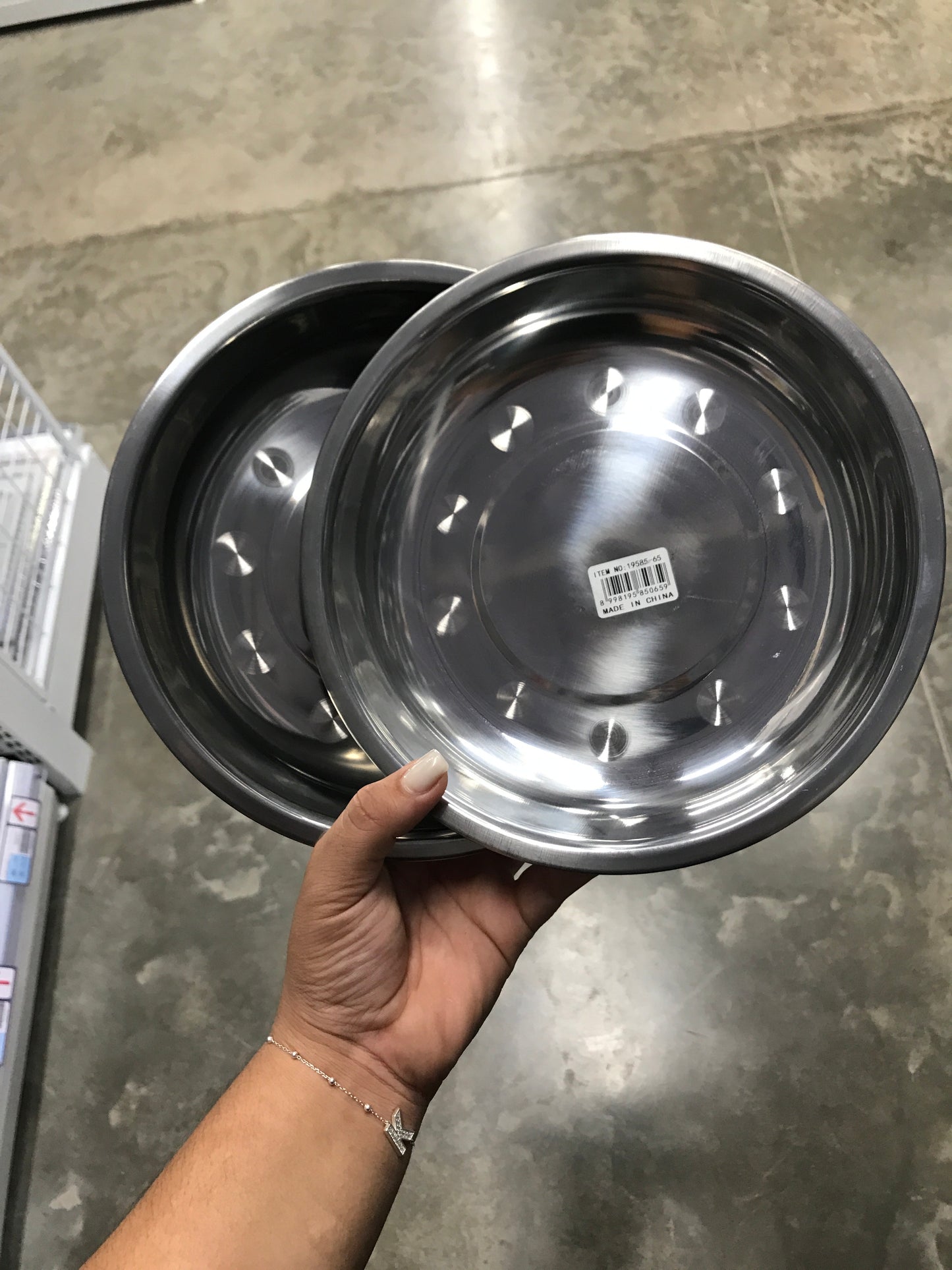 Plato Metálico Hondo