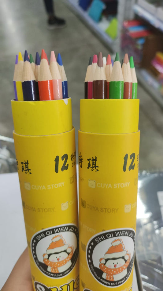 Lapiz 12 color shiqol