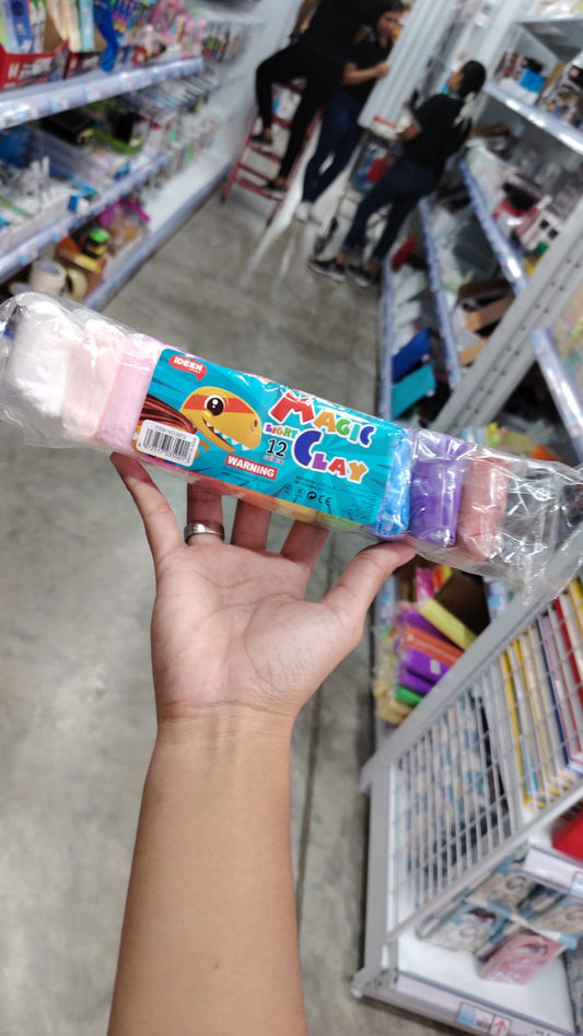 Plastilina 12 pcs