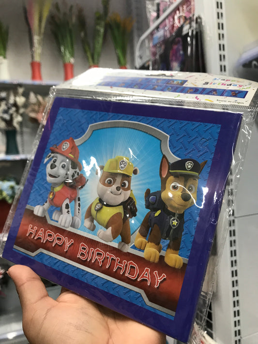 Banderas de cumpleaños