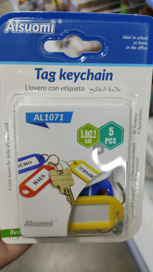 Llavero cob etiqueta