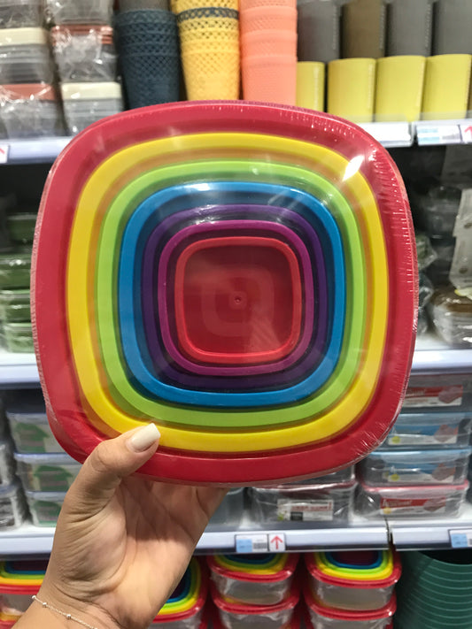 Recipiente Para Cocina Set 6 Piezas