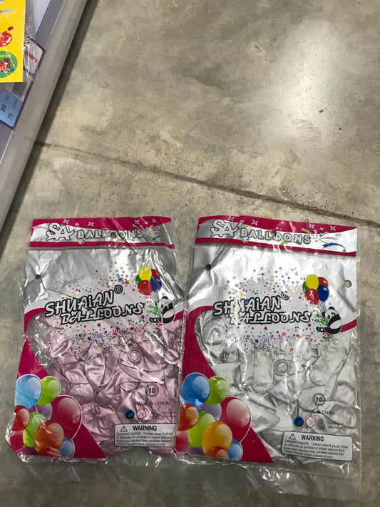 Globos cromados 1.8g/50pc