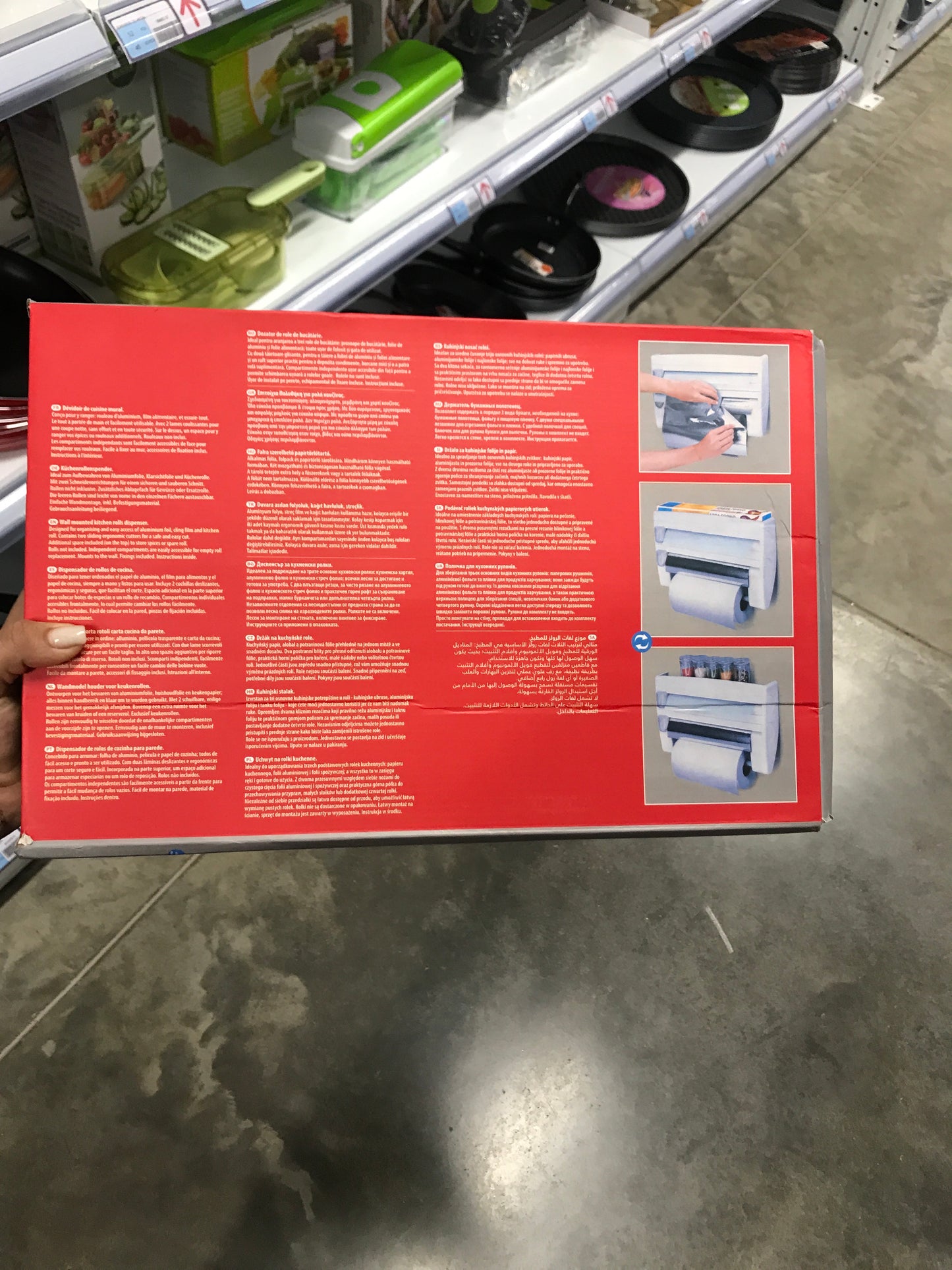 Caja De Soporte Para Cocina