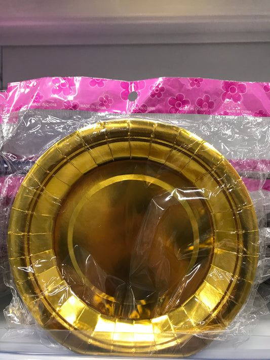 Platos metálicos