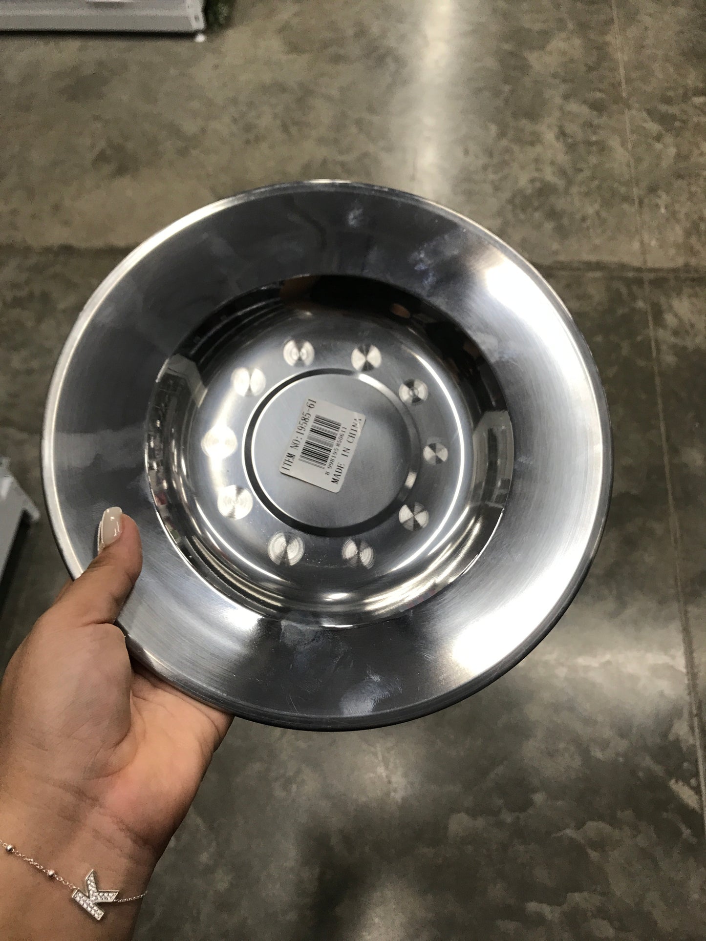 Plato Metálico Grande