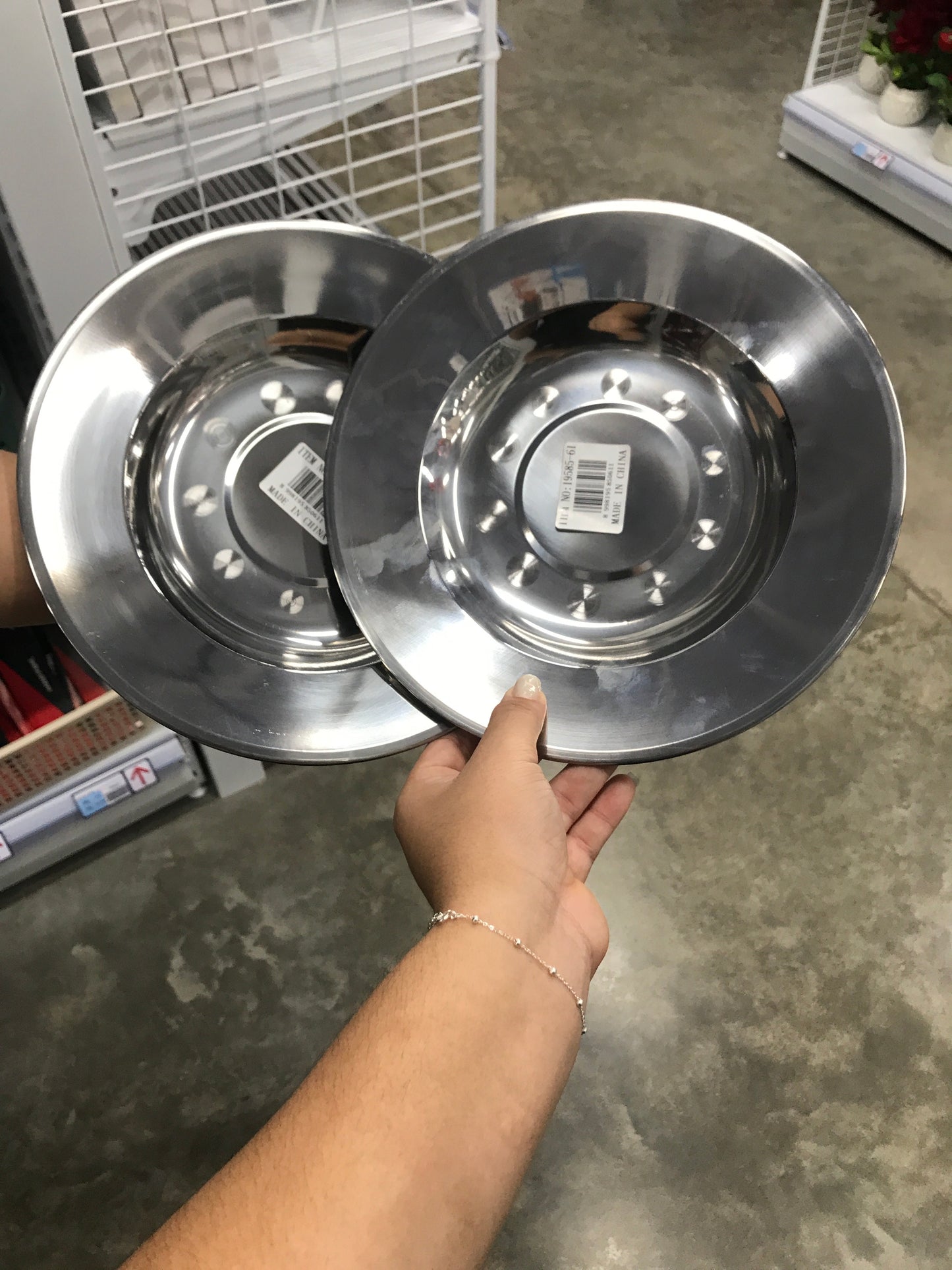 Plato Metálico Grande