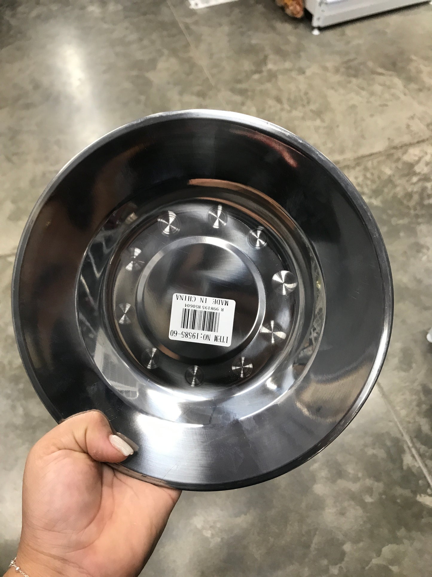 Plato Mediano Metálico