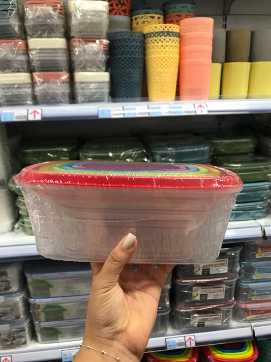 Recipiente Para Cocina Set De 6Piezas