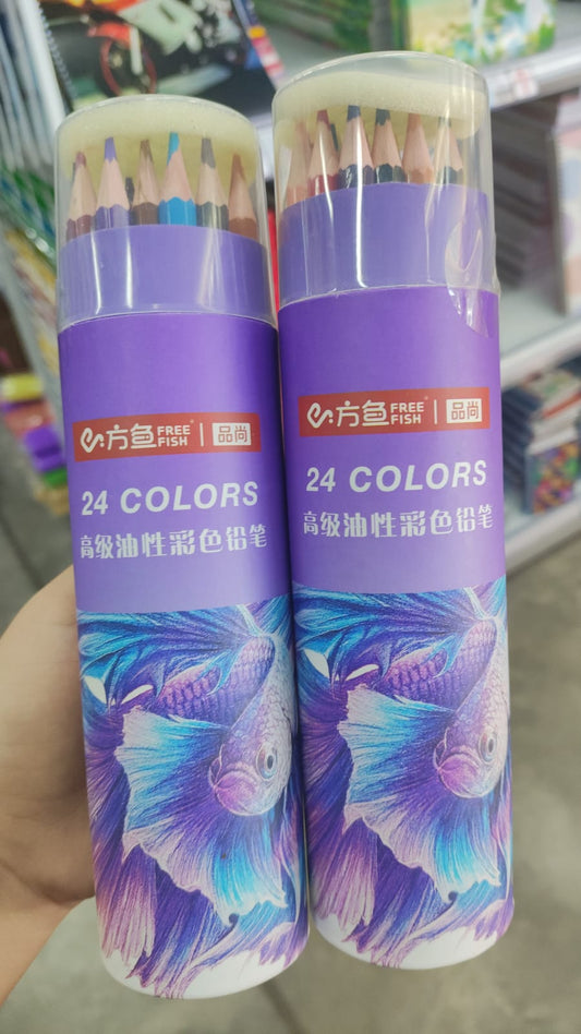 Marcadores a base de aceite 24\PC