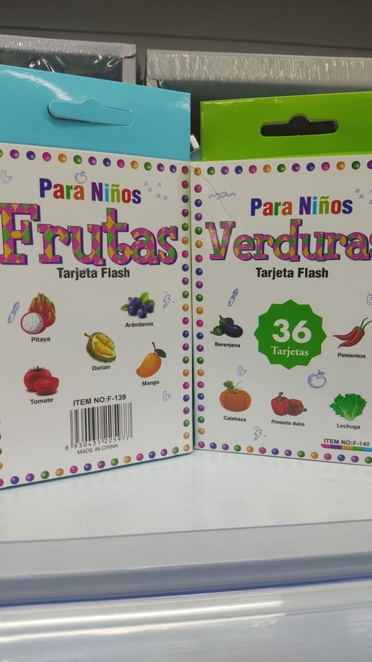 Tarjeta de fruta
