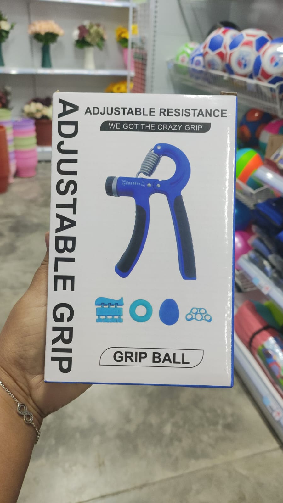 Set entrenador de mano