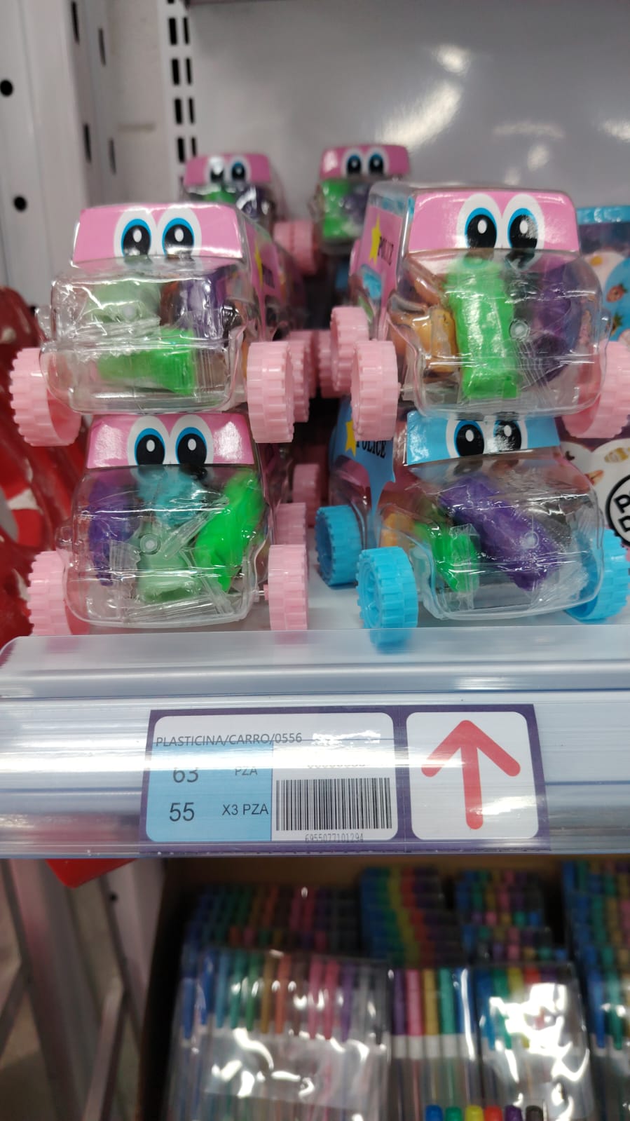 Plastilina carro