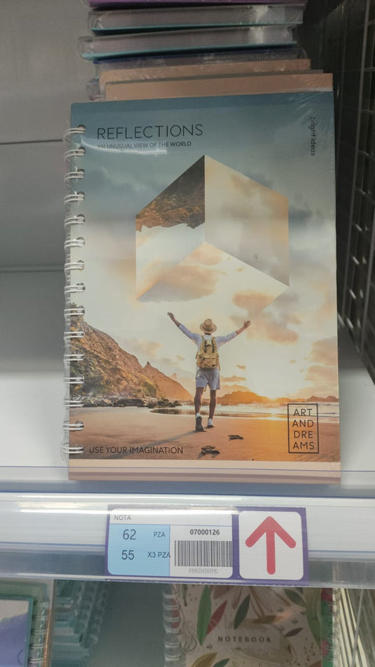 Cuaderno nota mediano