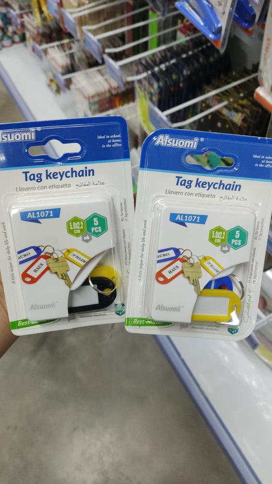 Llavero cob etiqueta