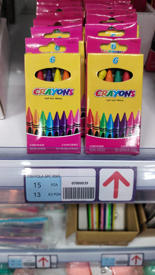 Crayola 6pc