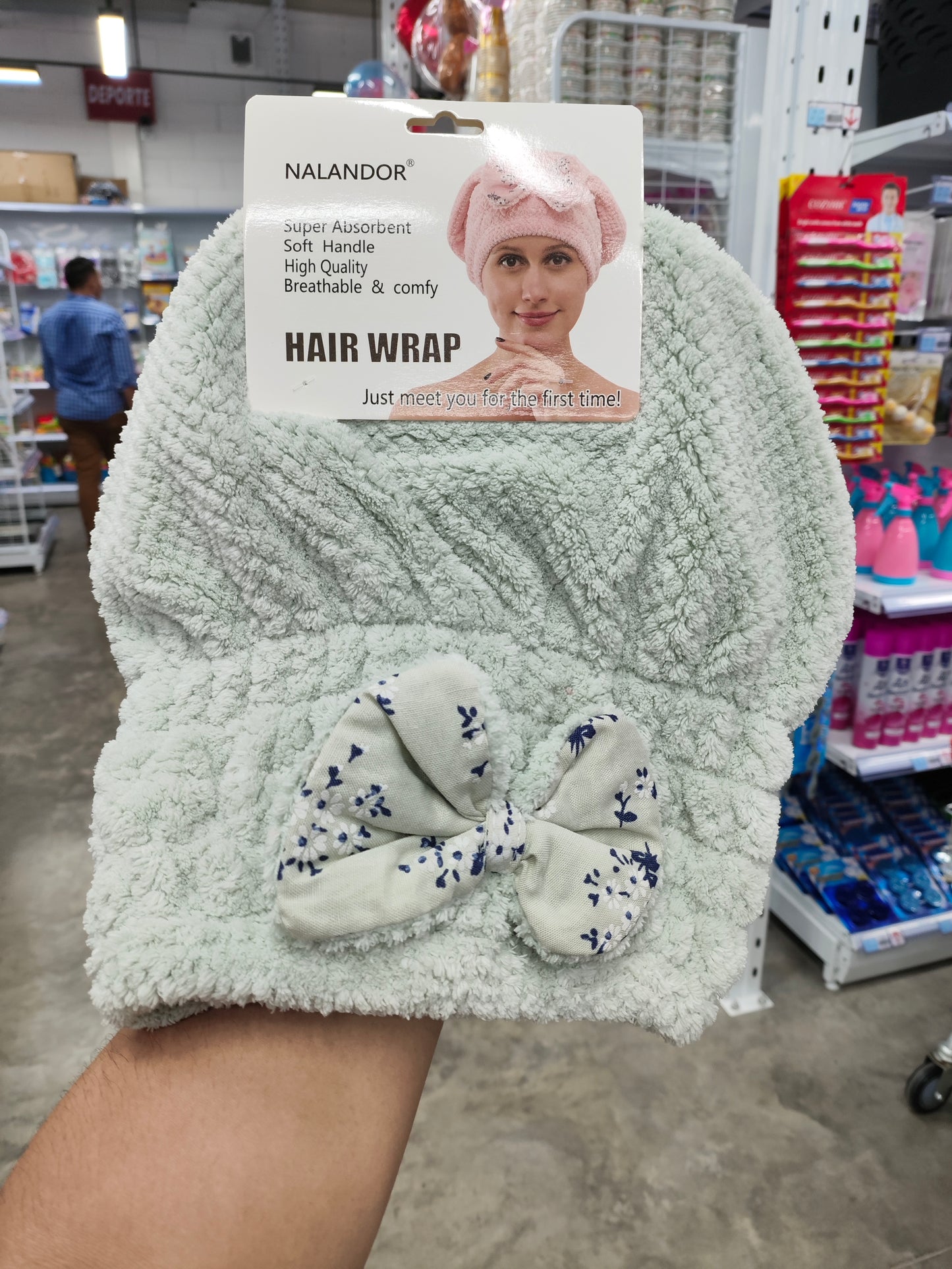 Toalla Para Secar El Cabello