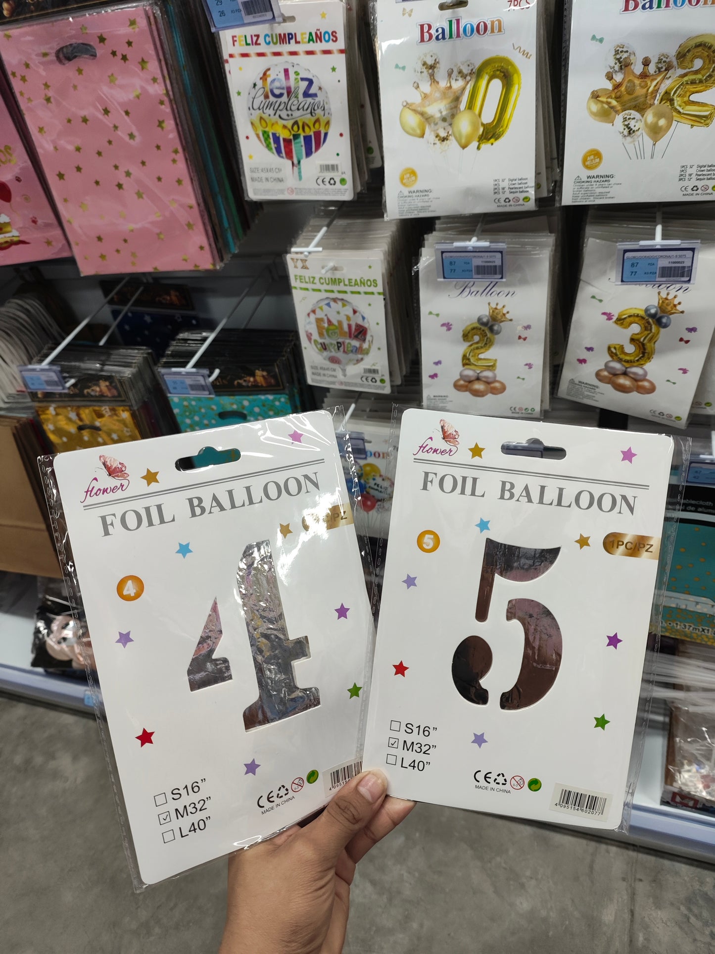 Globo Dorado/32