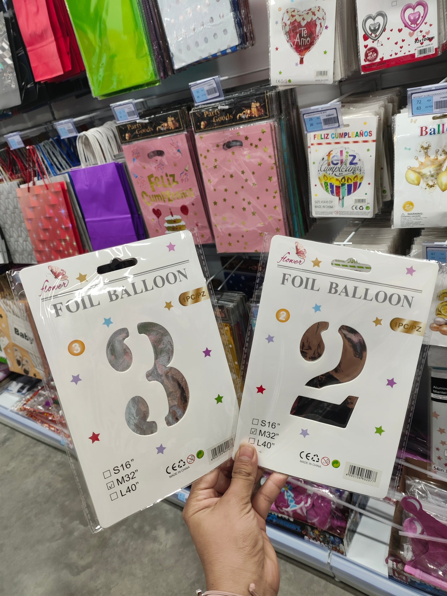Globo Dorado/32