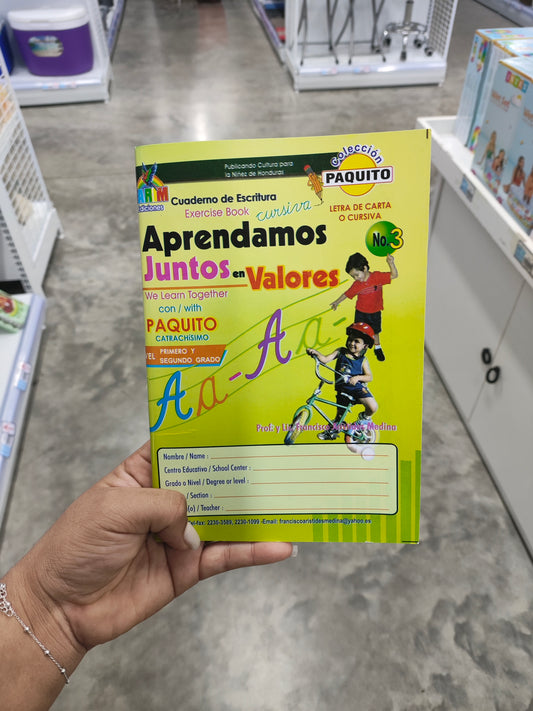 Aprendamos Juntos Paquito 3
