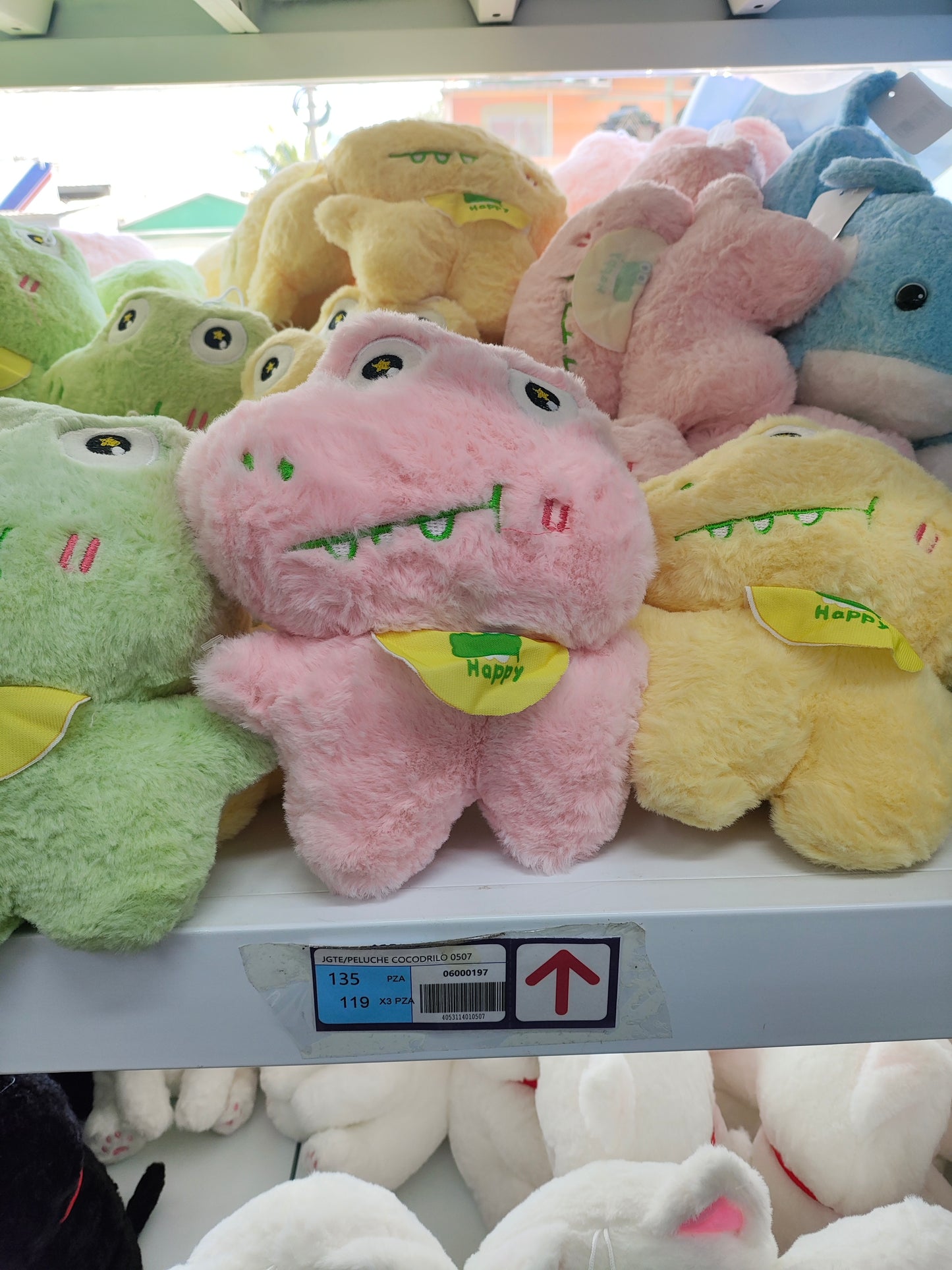 Peluche cocodrilos