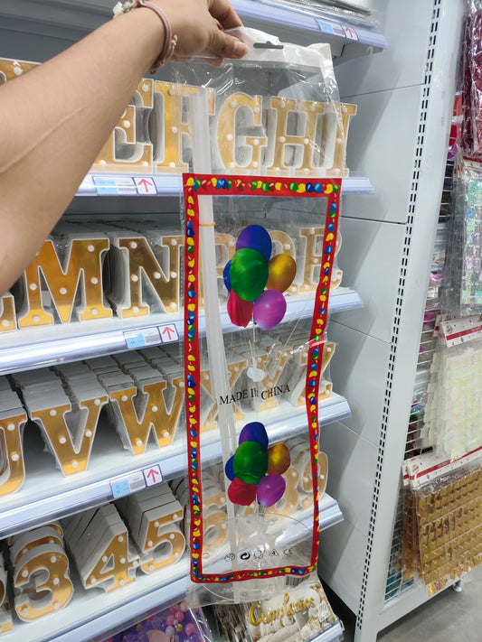 Pajillas para  globos/7p