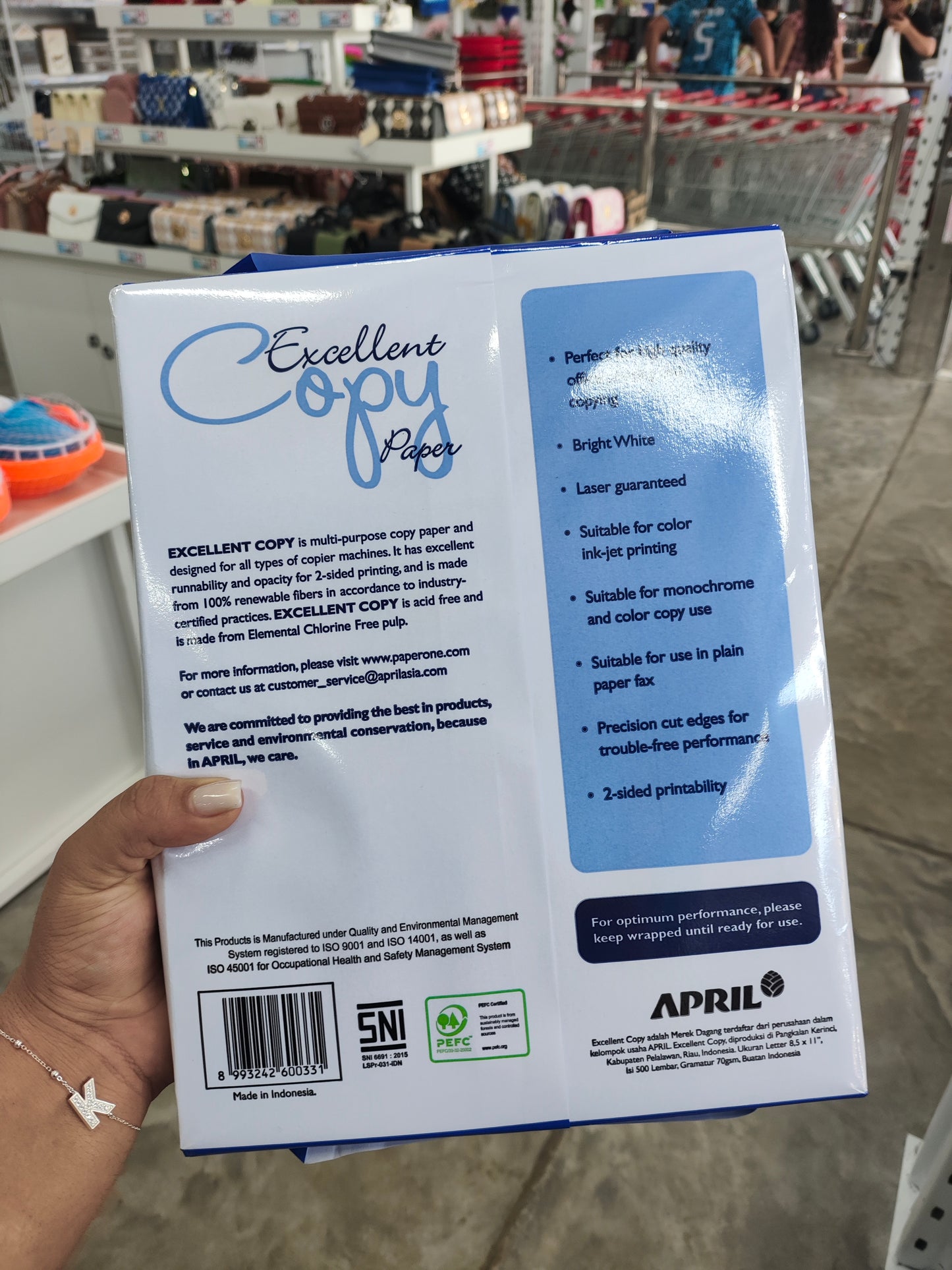 Papel Bond Carta