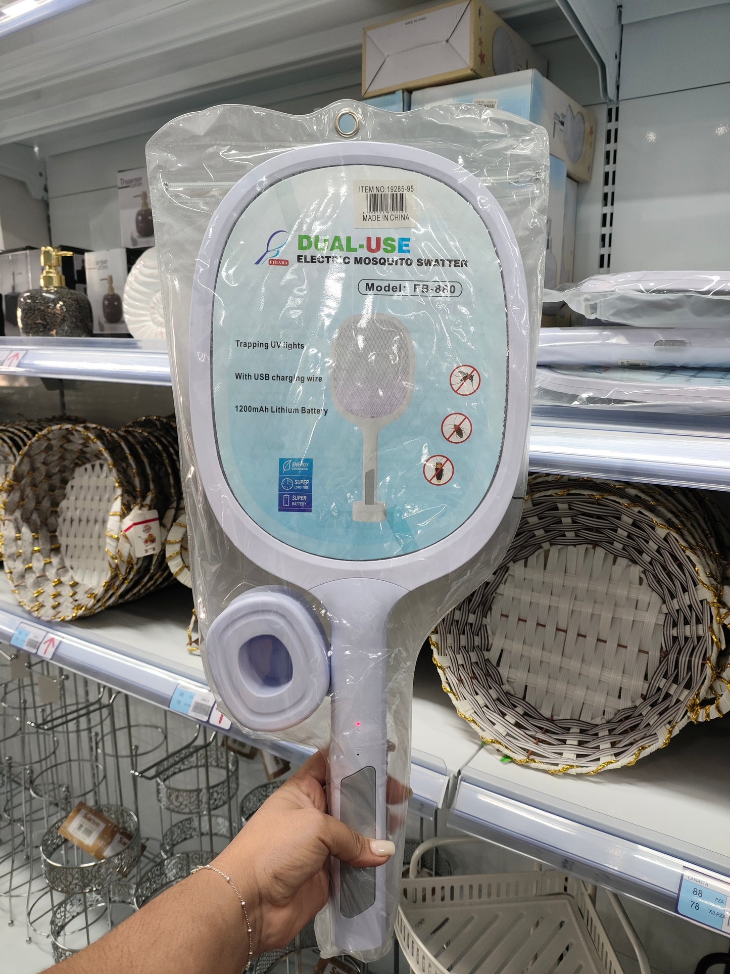 Raqueta Para Mosquitos