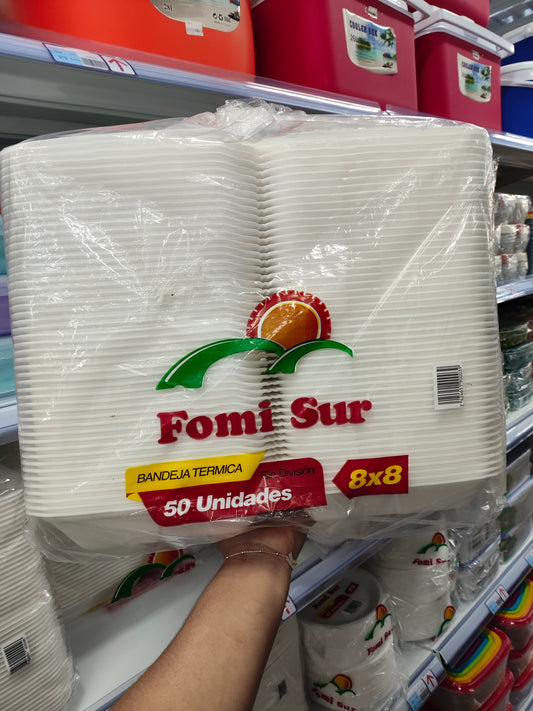 Bandeja Termico 8x8 lisa