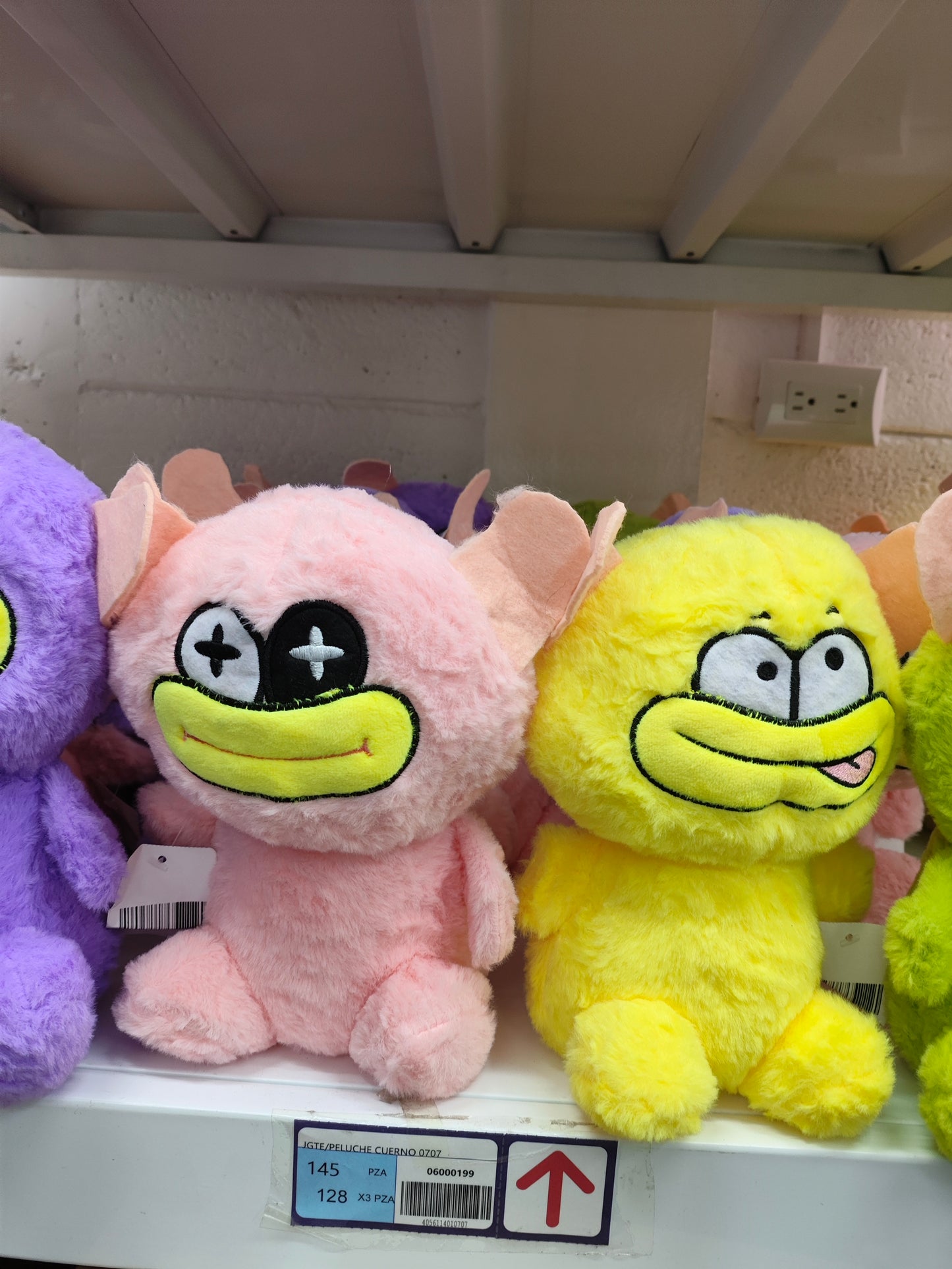 Peluche cuerno