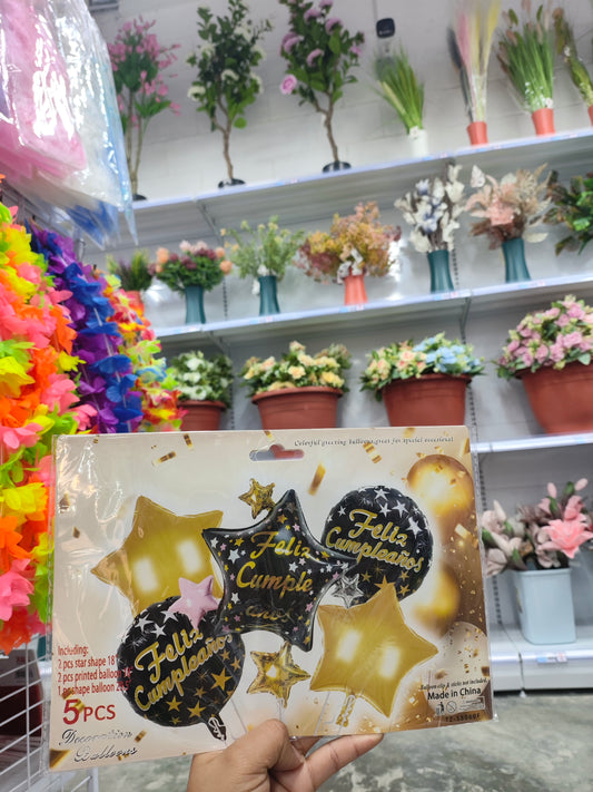 Bouquet de globos para cumpleaños