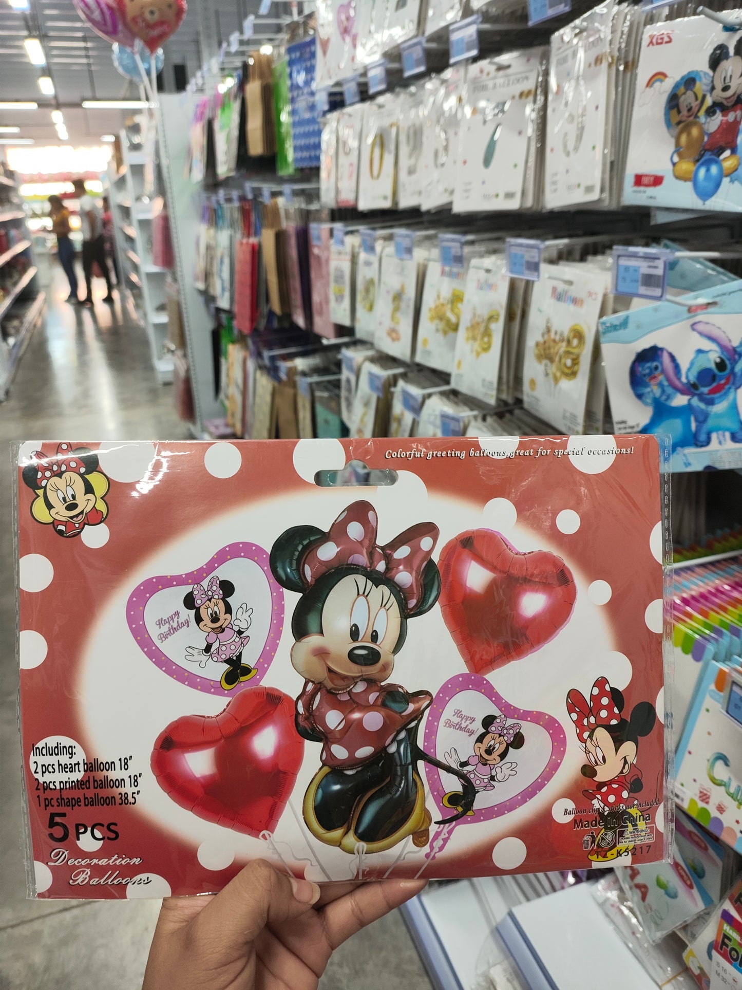Set globo para cumpleaños