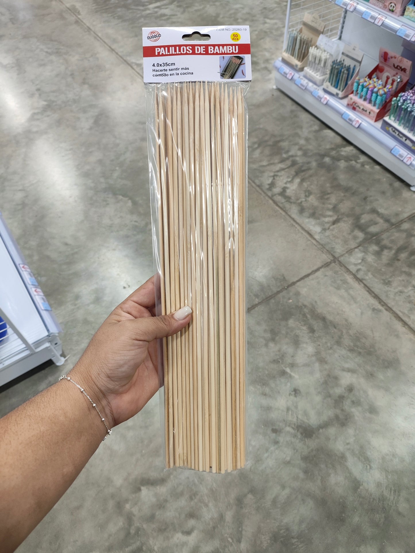 Palilio De Banbu De 4.0x35 CM