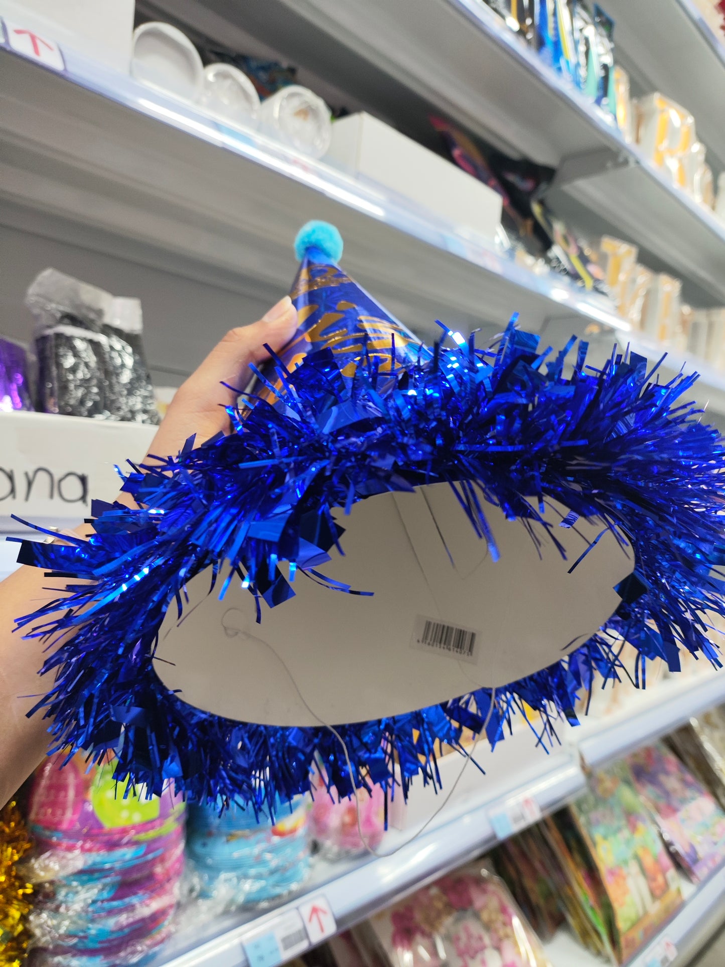 Sombrero de cumpleaños brillante