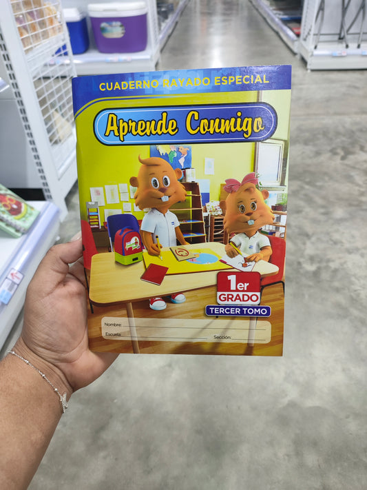 Aprende Conmigo 3 Tomo Grado
